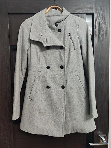 apple magic mouse 2: Женское шерстяное пальто Bershka (Wool Jacket, BSK Collection) - — 2