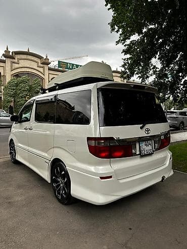сидения альфард: Toyota Alphard: 2003 г., 3 л, Автомат, Газ, Минивэн — 9