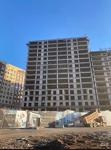 8: 2 комнаты, 77 м², Асанбай мкр Элитка, 8 этаж, ПСО (под самоотделку) — 1