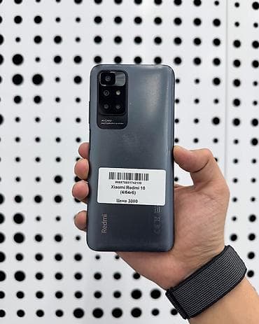 7 iphone: Redmi, Redmi 10, Б/у, 64 ГБ, цвет - Черный, 2 SIM — 2