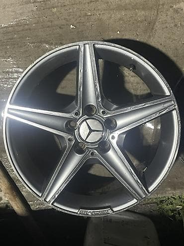Литые Диски R 17 AMG, Комплект, отверстий - 5, Новый