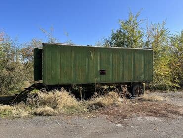 гараж бу: Вагон-дом военный на шасси (колеса). Длина - 8м, ширина - 2,5 — 3