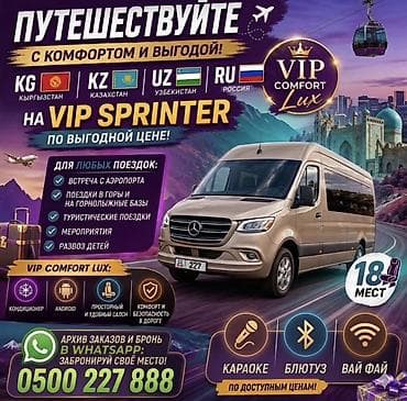 sg 9: Пассажирские перевозки на заказ — Mercedes-Benz Sprinter (VIP Comfort — 3