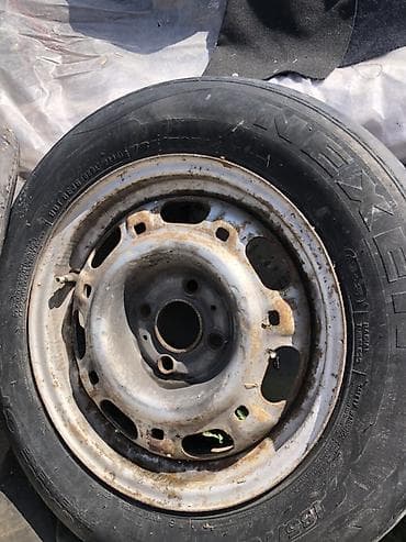 Транспорт: Стальные штампованные диски R14 с шинами 185/65 R14 Комплект колес на — 3