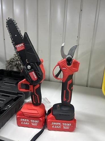 набор инструментов форсе: Аккумуляторный садовый набор OKEN 96VF 4.0Ah Комплектация: - — 1