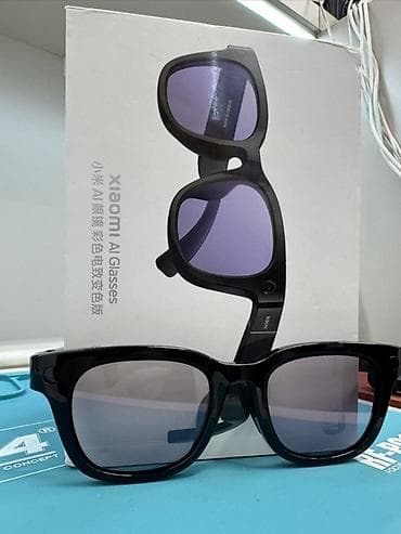 очки с блютузом: Xiaomi AI Glasses — умные очки с затемняемыми линзами и лаконичной — 1