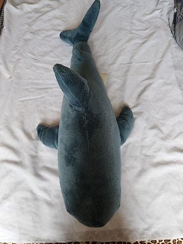 play toy: Мягкая игрушка «Акула» — большой плюшевый друг для детей и взрослых — 1