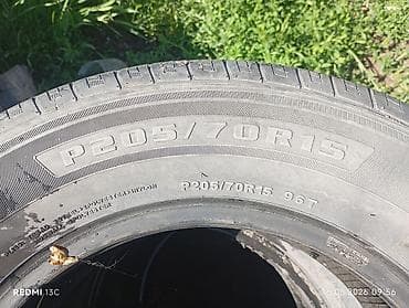 P205/70 R15 летняя резина комплект 4 шт цена 2500 в хорошем