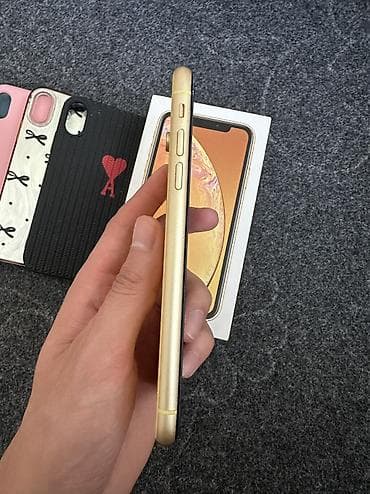 xbox seroes s: IPhone Xr, Б/у, 128 ГБ, Желтый, Чехол, Коробка, 75 % — 5