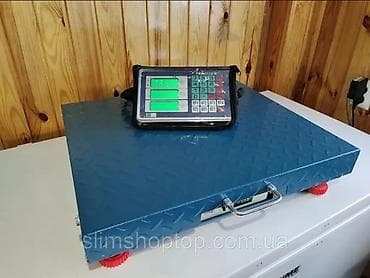 Весы 600кг блютуз головой. - Тип: электронные платформенные весы -