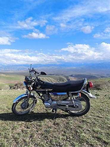 электрический мото: Мотоцикл Honda (классический дорожный) - Двигатель: одноцилиндровый — 1