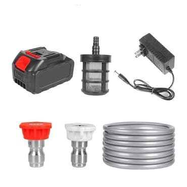 автомойка оборудование: Автомобильная беспроводная аккумуляторная мойка BY-1033, Пистолет для — 4