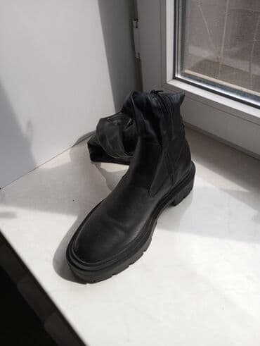 срочно продаю в связи с переездом: Сапоги- чулки, выше колен. Производство ZARA — 2