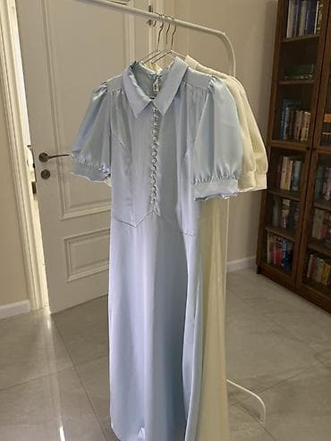 Повседневное платье, Длинная модель, S, M, L