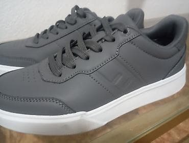 мужские сандалии: Кеды/кроссовки повседневные, низкие - Цвет: графитово-серый верх — 5