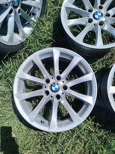 железные диски 17: Литые Диски R 17 BMW, Комплект, отверстий - 5, Б/у — 4