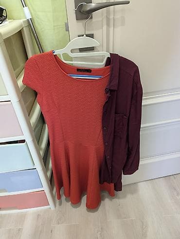 Повседневное платье, Китай, Лето, Короткая модель, Полиэстер, S