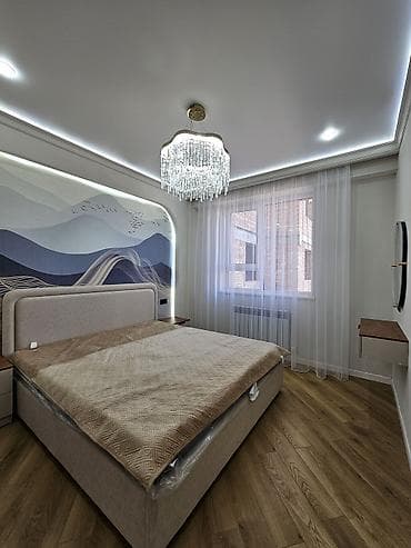 zalkar: 2 комнаты, 67 м², Тунгуч мкр Элитка, 5 этаж, Дизайнерский ремонт — 1