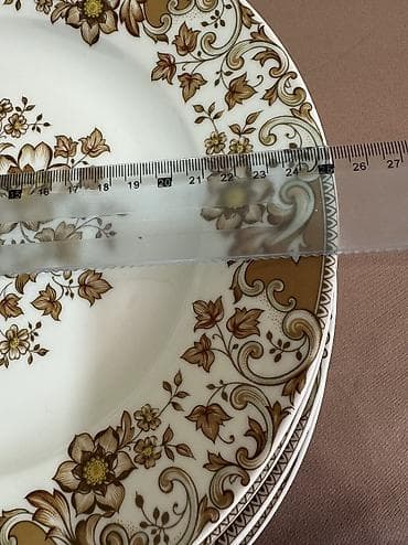dinner table: Чешский столовый сервиз на 6 персон. 
Новый! — 6
