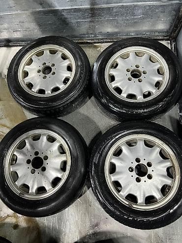 Дөңгөлөктөр монтажда R 15, Колдонулган, Комплект, Жеңил унаалар, Куйма, тешиктери - 5