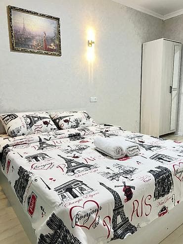 комната с подселением бишкек: 1 комната, Люкс, элитка, Турбаза, Душевая кабина, Постельное белье, Кондиционер — 9