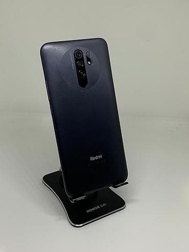 Redmi, Redmi 9, Б/у, 64 ГБ, цвет - Черный, 2 SIM