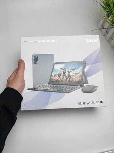 универсальные мобильные батареи для планшетов ergo: Планшет, Ego Pad, эс тутум 256 ГБ, 10" - 11", Wi-Fi, Жаңы, Классикалык — 5
