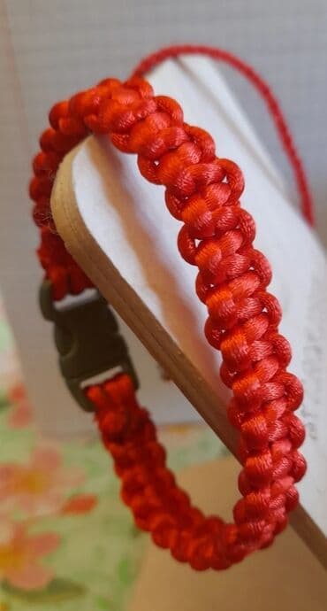 браслеты из кожи: Браслет, Текстиль, Унисекс, Новый — 4