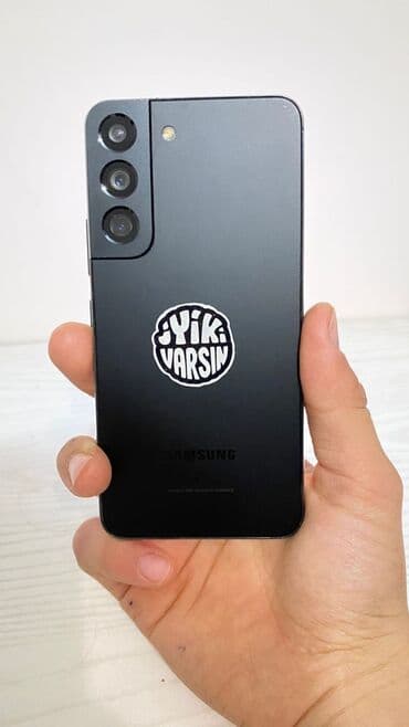 galaxy z flip 2 цена в бишкеке: Samsung Galaxy S22, Б/у, 8 ГБ, цвет - Черный, 1 SIM, eSIM — 9