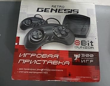 PS5 (Sony PlayStation 5): Игровая приставка Retro Genesis 8Bit Junior. Особенности: - 300 — 2