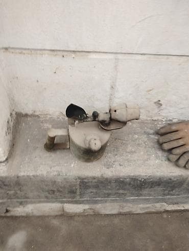 Ручная бензиновая паяльная лампа (жиклерная горелка) классической