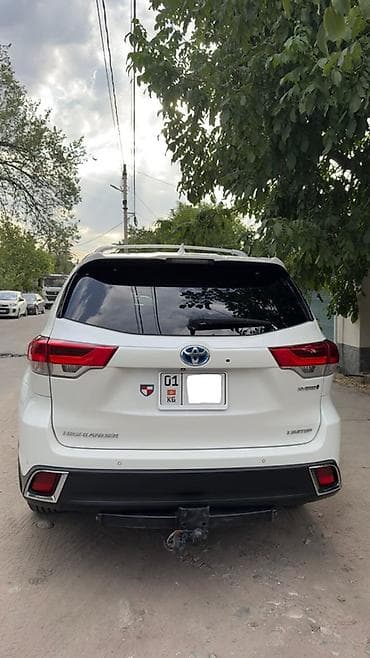 Toyota Highlander: 2018 г., 3.5 л, Автомат, Гибрид, Кроссовер — 4