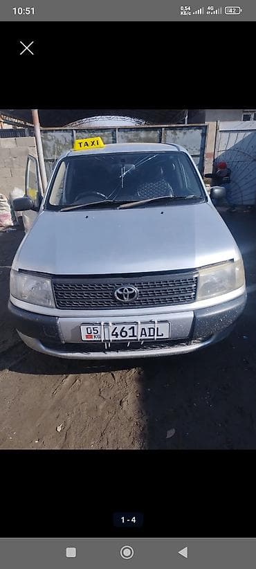 4wd: Toyota Probox: 2004 г., Ручные, Бензин, Универсал — 2