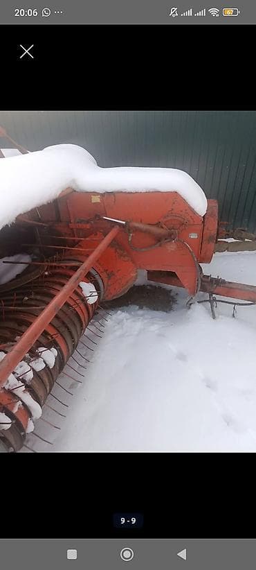 водные транспорты: Пресс‑подборщик тюковый, навесной, тракторный. Особенности и состав — 4