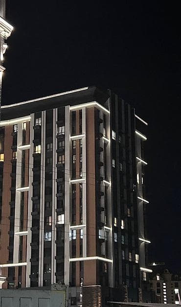 Кыймылсыз мүлк: 3 бөлмө, 72 м², Элитка, 11 кабат, Дизайнердик ремонт — 2