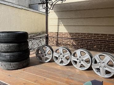 титановые диски казан: Колеса в сборе R 14, Лето, Комплект, Легковые, Литые, отверстий - 5 — 1