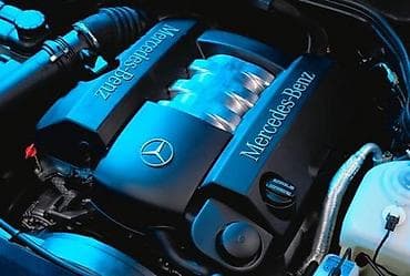 жидкость: Бензиновый мотор Mercedes-Benz 2001 г., 3.2 л, Б/у, Оригинал, Германия — 1