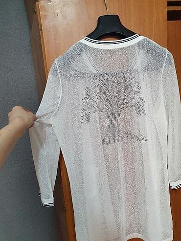 блузки из хлопка: Накидка размер М,L, можно и на Sку — 2