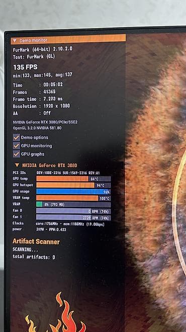 материнки: Компьютер, ядер - 6, ОЗУ 32 ГБ, Игровой, Б/у, Intel Core i5, NVIDIA GeForce RTX 3080, NVMe — 2