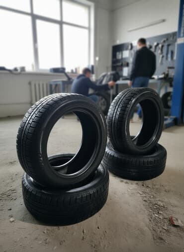 купить шины в бишкеке бу: Шины 225 / 50 / R 17, Зима, Б/у, Комплект, Легковые, Goform — 1