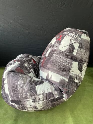 кресло груша цена: Бинбэг, Новый, Самовывоз, Платная доставка, цвет - Белый — 13