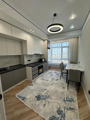 квартиры в рассрочку сокулук: 2 комнаты, 45 м², Элитка, 8 этаж, Дизайнерский ремонт — 6