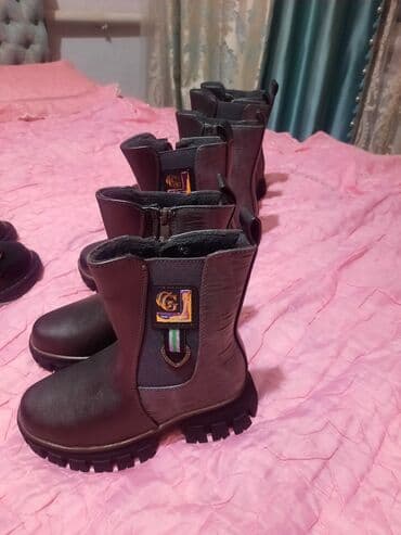 Мокасины и лоферы: Зимняя обувь детская размер разный — 2