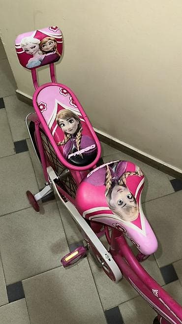 Балдар дүйнөсү: Балдар үчүн велосипед, 2 дөңгөлөктүү, 6 - 9 жаш, Кыз үчүн, Колдонулган — 6