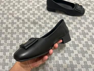 лофери: Классические женские туфли-лодочки - Цвет: черный - Материал верха — 2