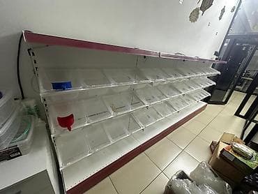 Бизнес үчүн жабдуулар: Торговый стеллаж для сыпучих продуктов с прозрачными контейнерами — 1