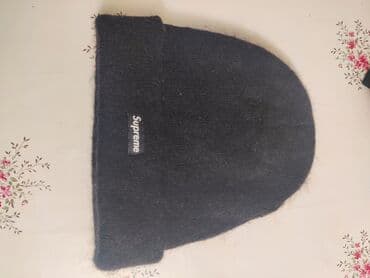 Шапка, Бини, Шерсть, Зима, С отворотами