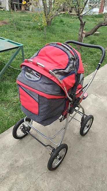 коляски кант: Детская коляска-трансформер (прогулочный блок + люлька) - Цвет: серый — 3