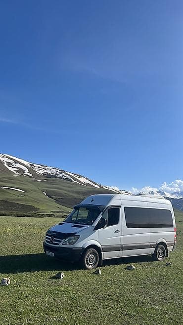микр: БУС НА ЗАКАЗ Пассажирский микроавтобус Mercedes‑Benz Sprinter (длинная — 7