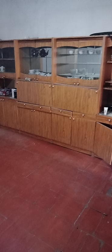 gorka mebel: Гарнитур для зала, Шкаф, ДСП, цвет - Коричневый — 1